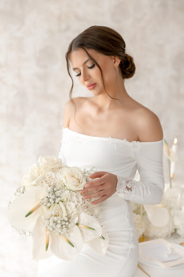 elegant wedding flowers